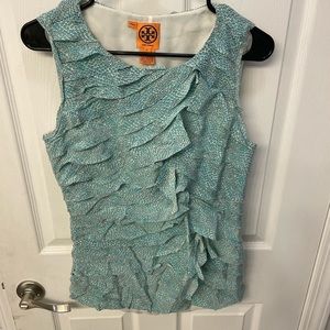Tory Burch Women’s sleeveless blouse Sz 8